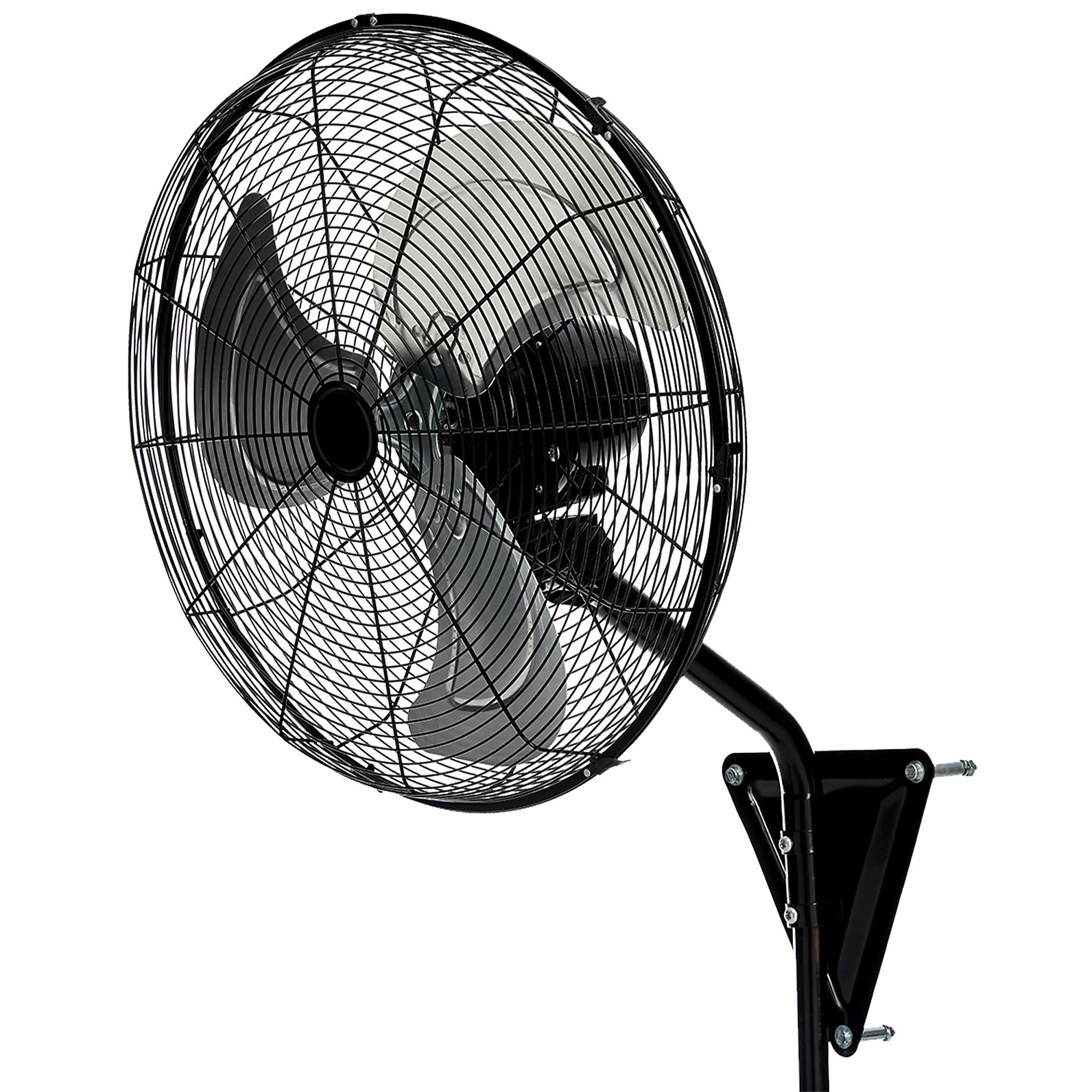 EdenDirect High Velocity Industrial Wall Fan — 20in., 4650 CFM, 3 Speeds, 90° Oscillation, IP44 Water-Resistant, ETL Listed, for Workshop Garage Patio